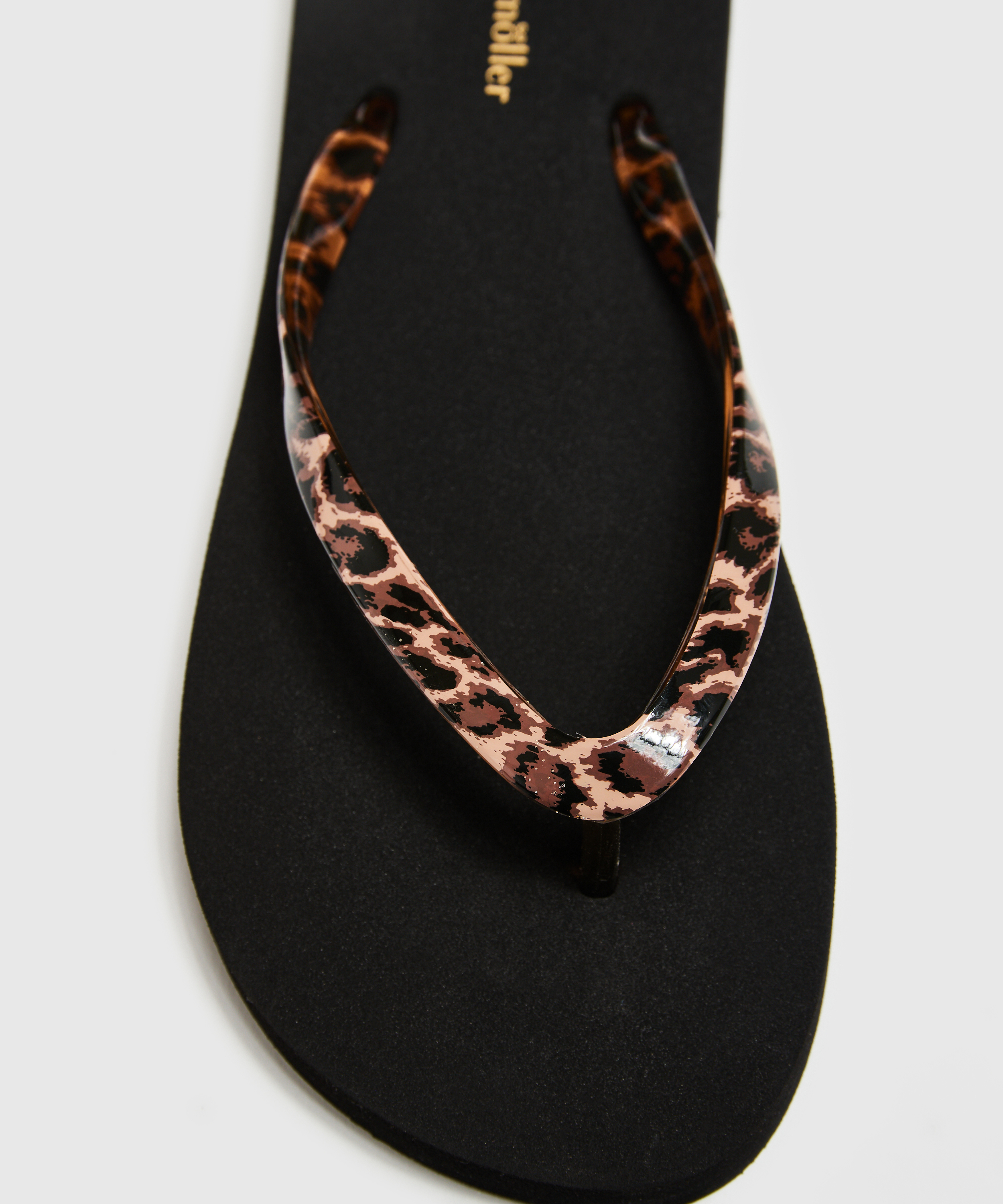 Fancy flip-flops, Svart, main