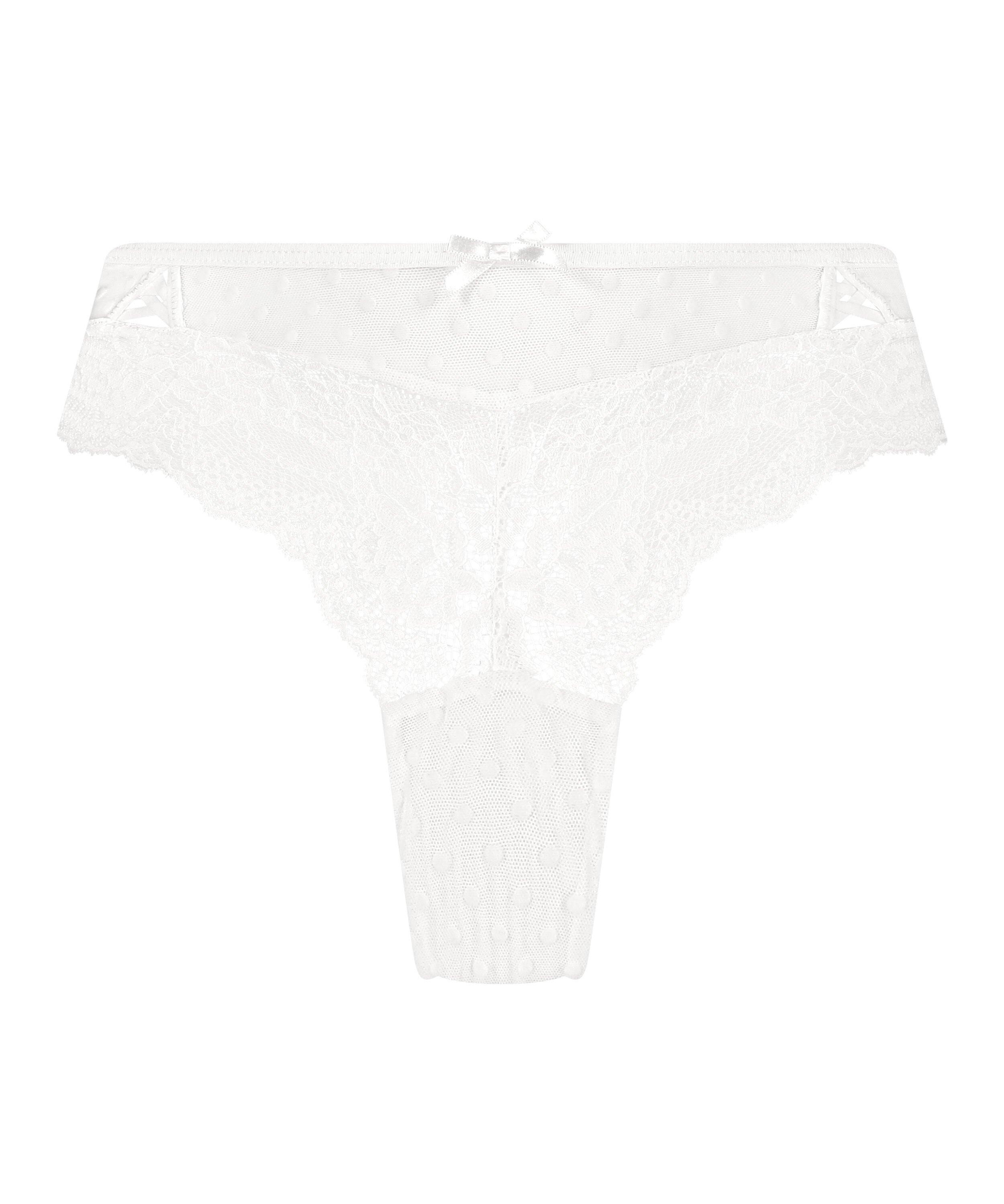 Brasiliansk truse Tonia, Hvit