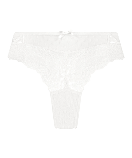 Brasiliansk truse Tonia, Hvit