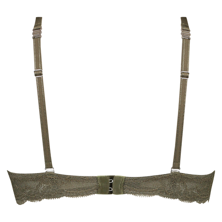 ﻿Vattert bh med bøyle push-up Angie, Grønn