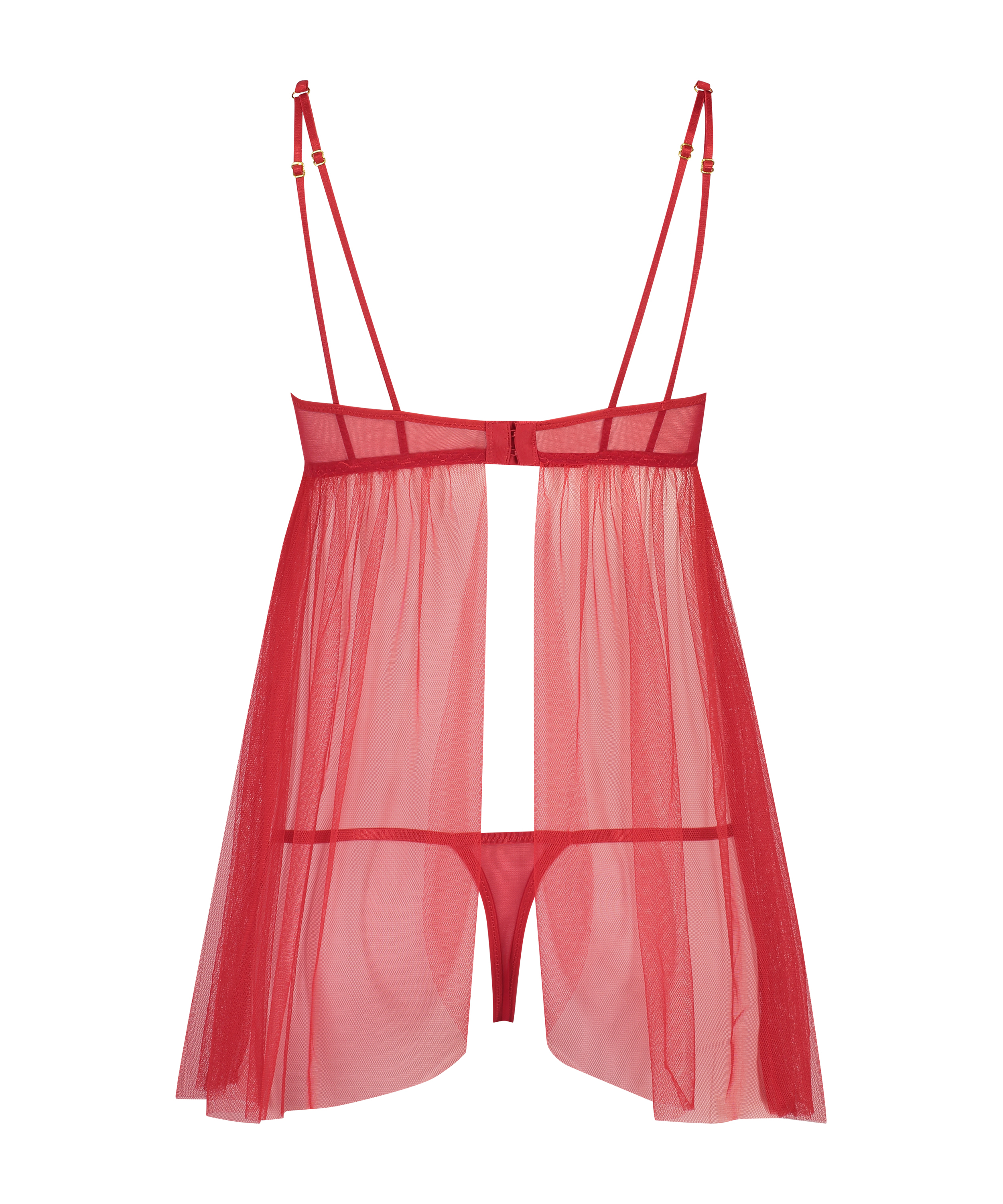 Emily babydoll, Rød, main