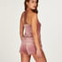 Velvet lace cami, Rosa