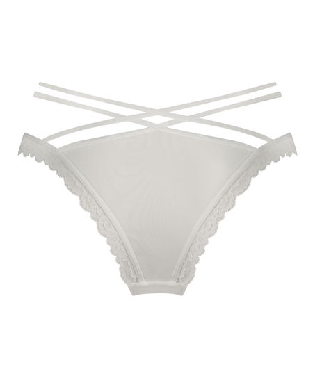 Braziliansk truse Jojo, Hvit