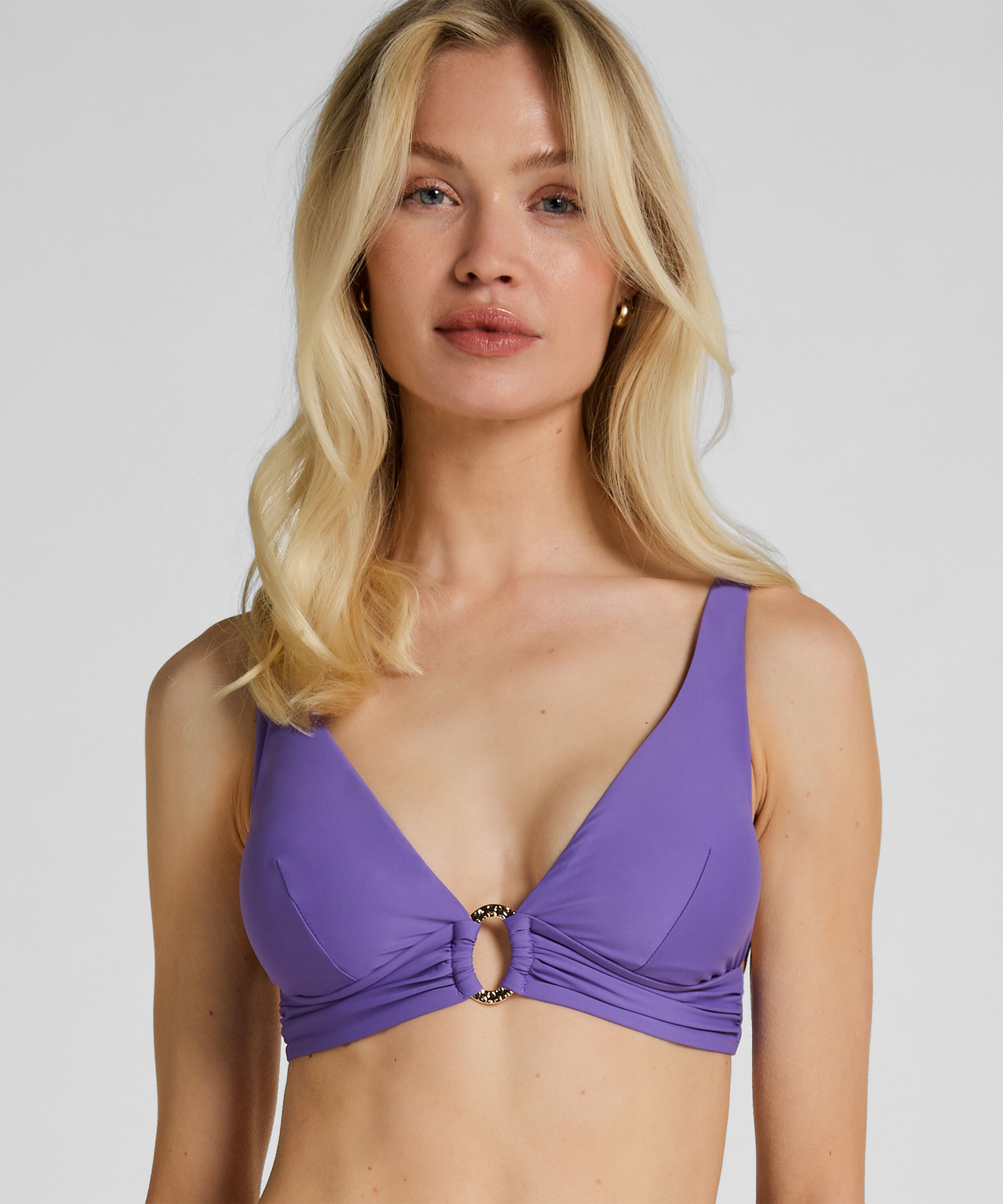 Triangle Bikini Top Luxe, Lilla