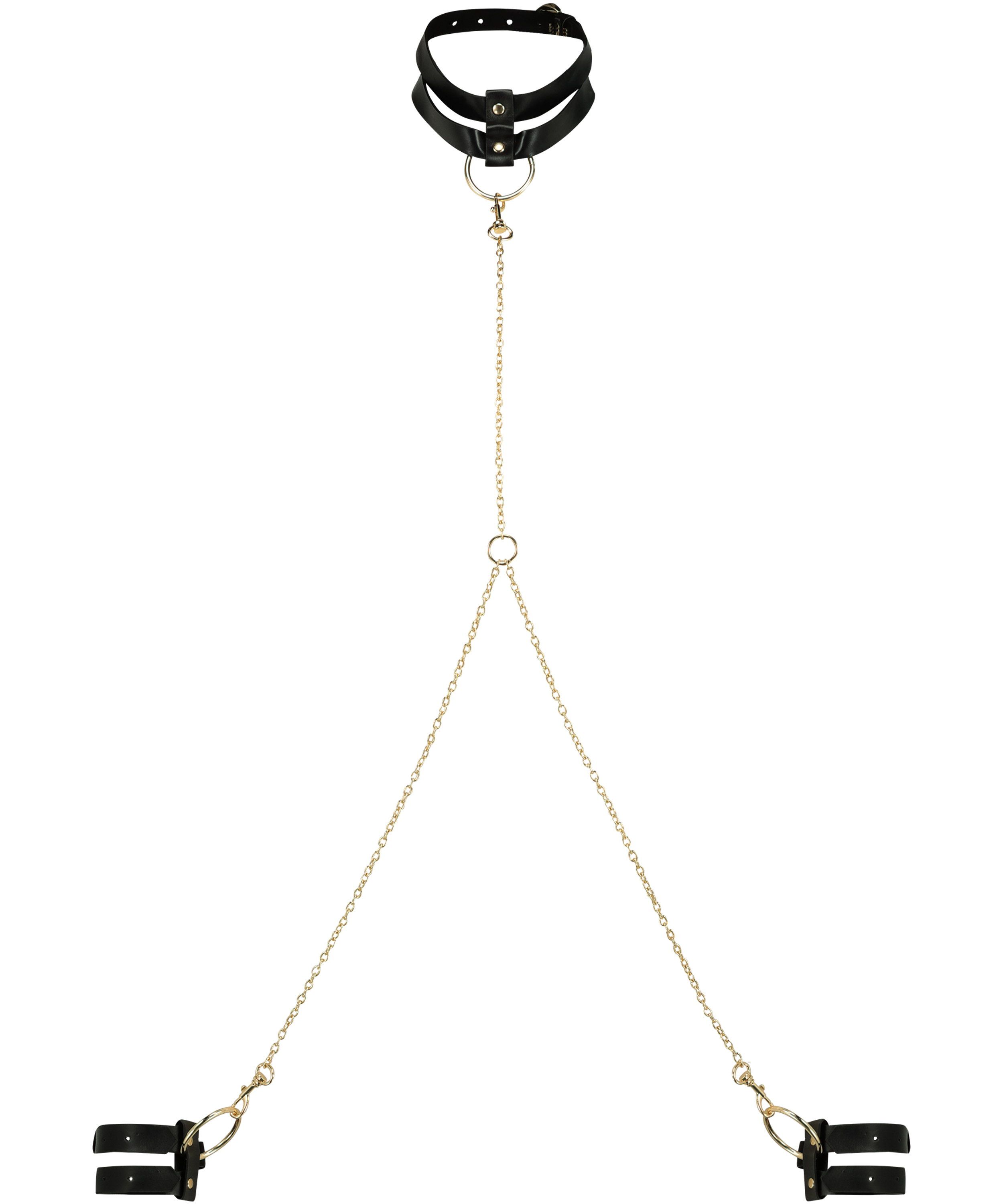 Private choker håndjern, Svart, main