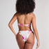 Ayanna Highleg Bikiniunderdel, Hvit