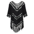 Fringe Tunic, Svart