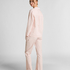 Pyjamabukserr bomull Poplin, Rosa