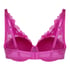 Ingrid vattert BH med b&oslash;yle, Rosa