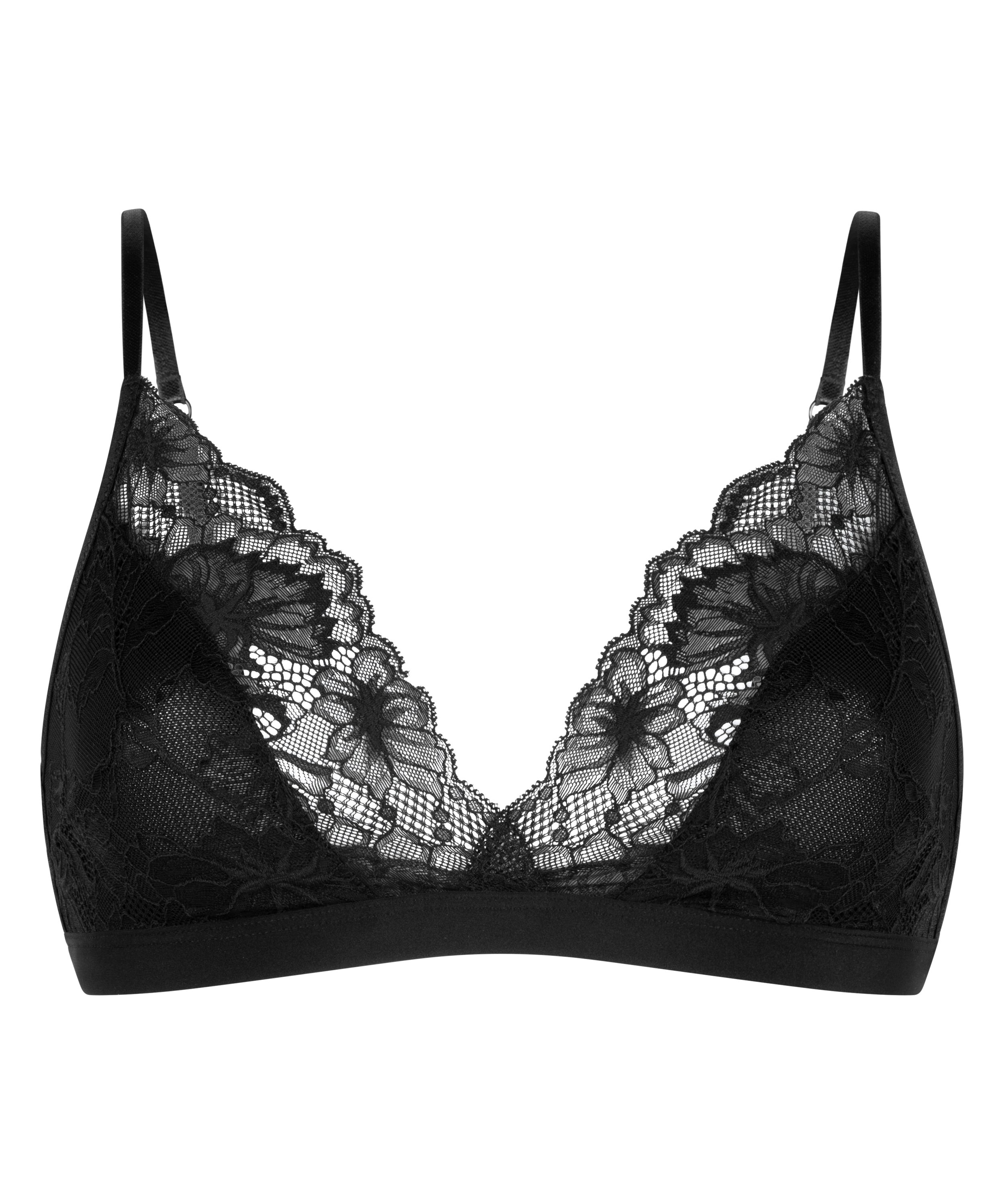 Bralette Stormi, Svart, main