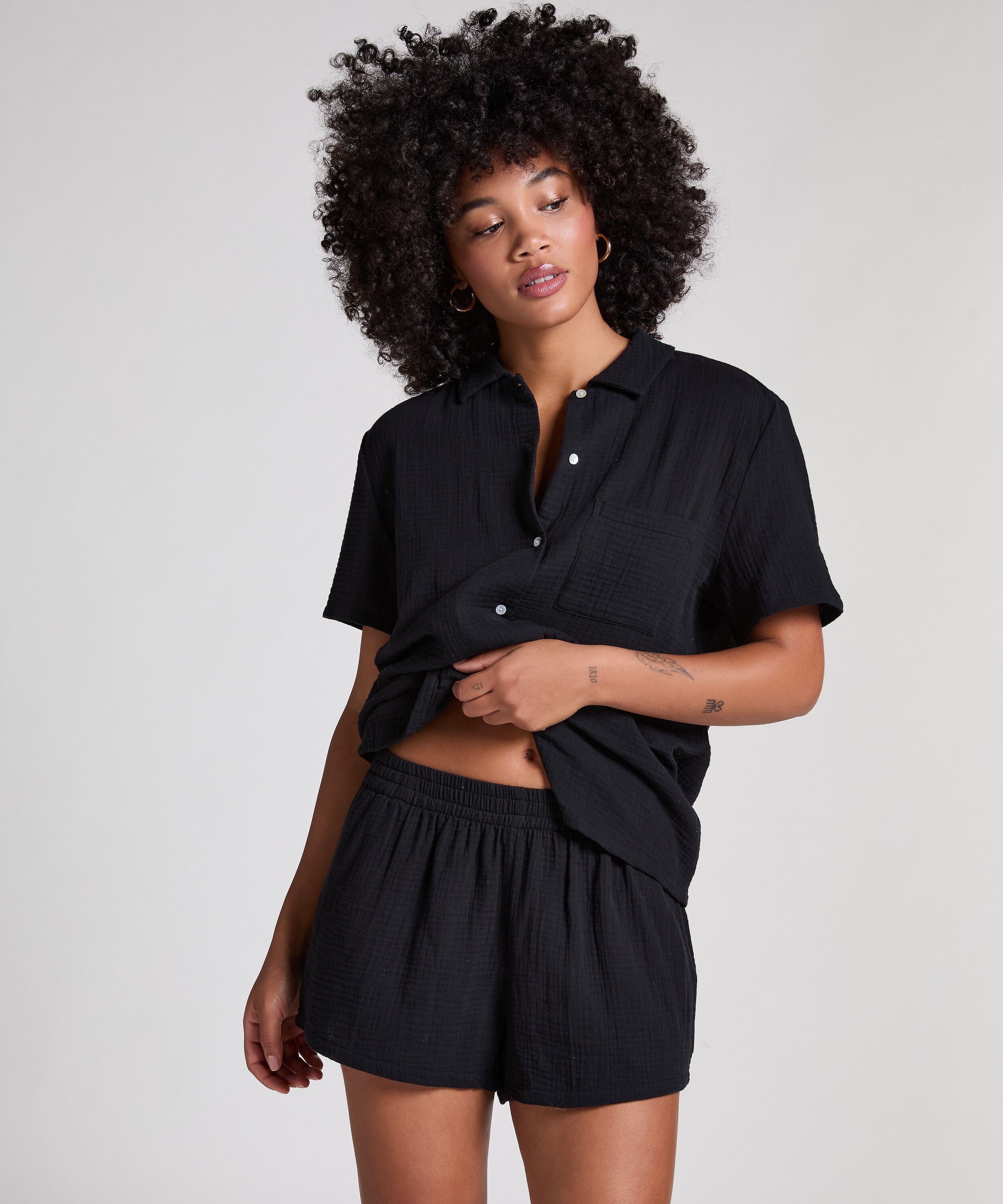 Muslin Short, Svart
