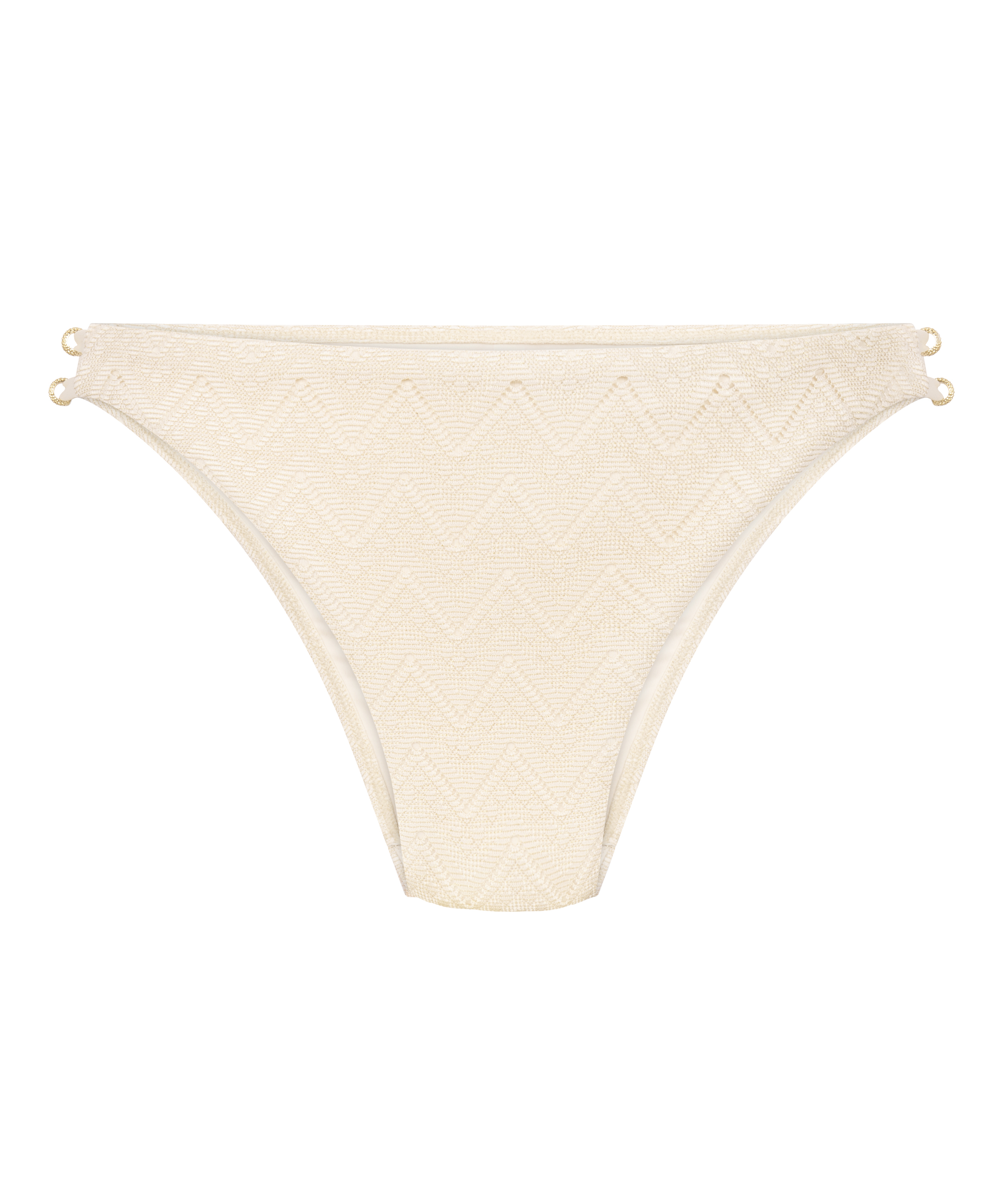 Bikini Underdel Crochet, Hvit, main