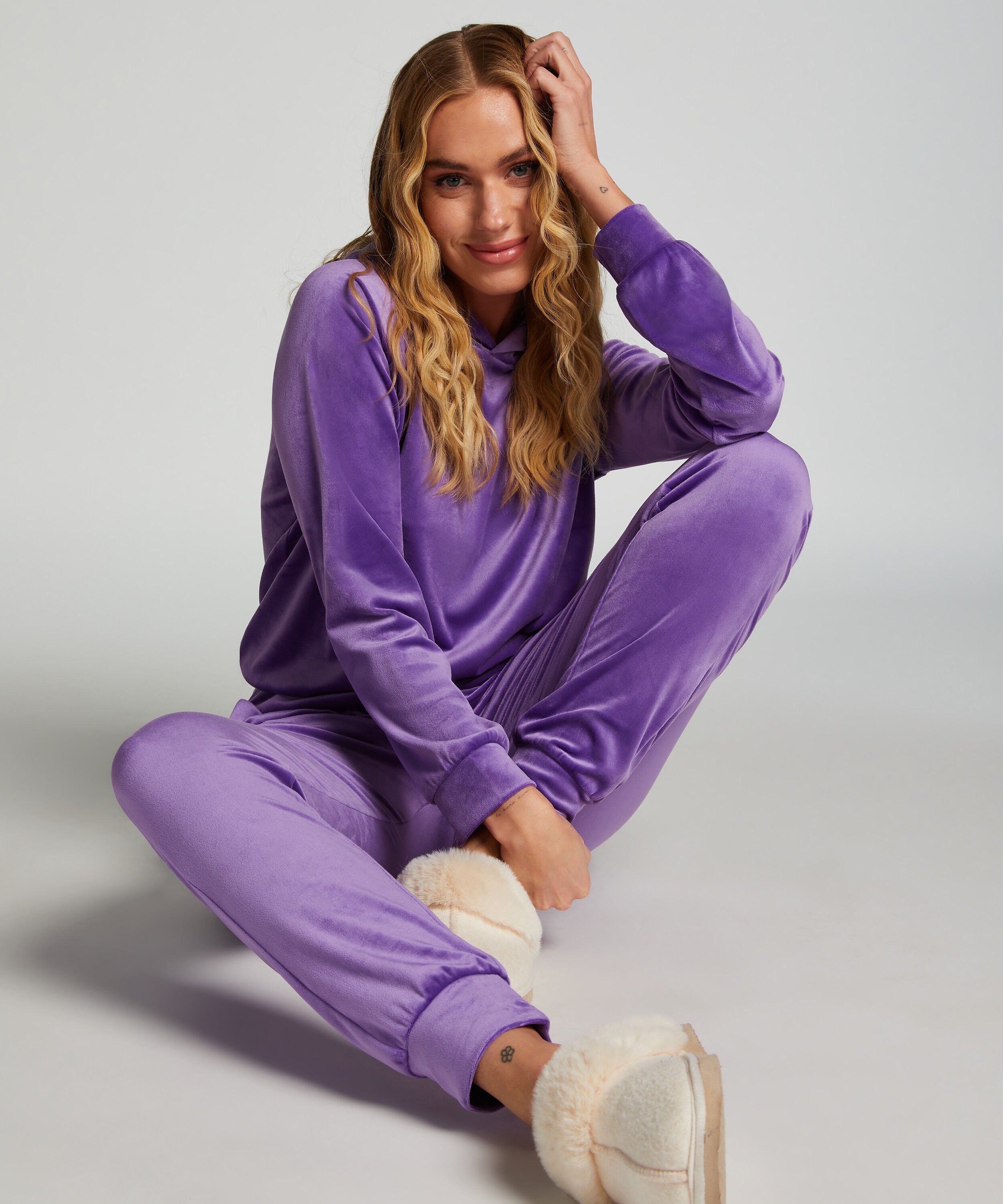 Topp Velours, Lilla