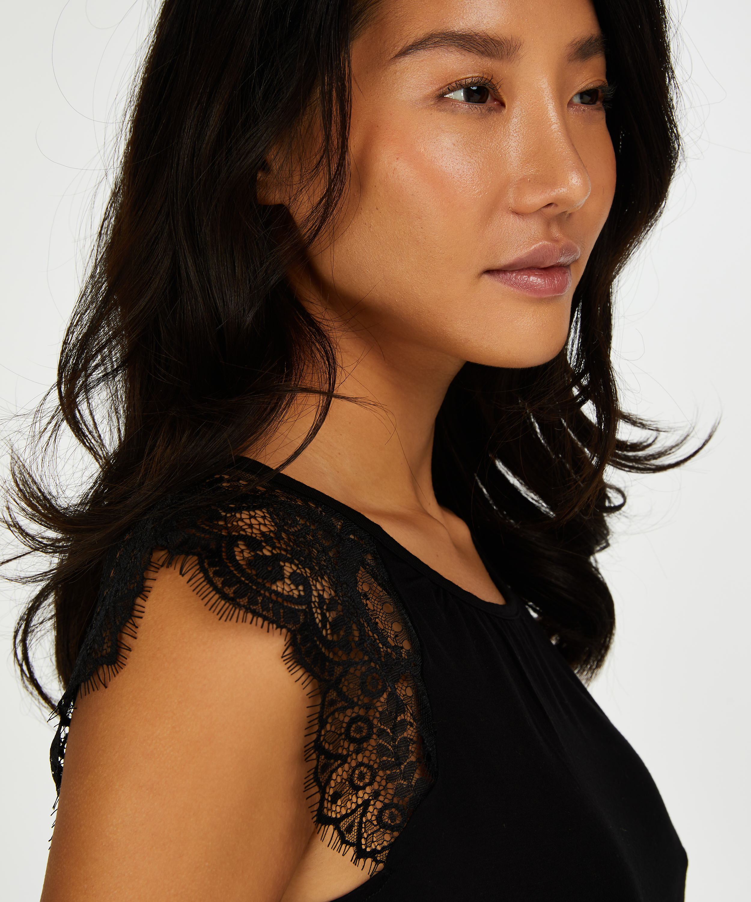 Jersey blondesinglet, Svart, main