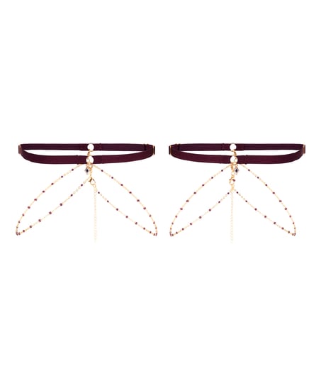 Avela Leg strømpeholdere, Lilla