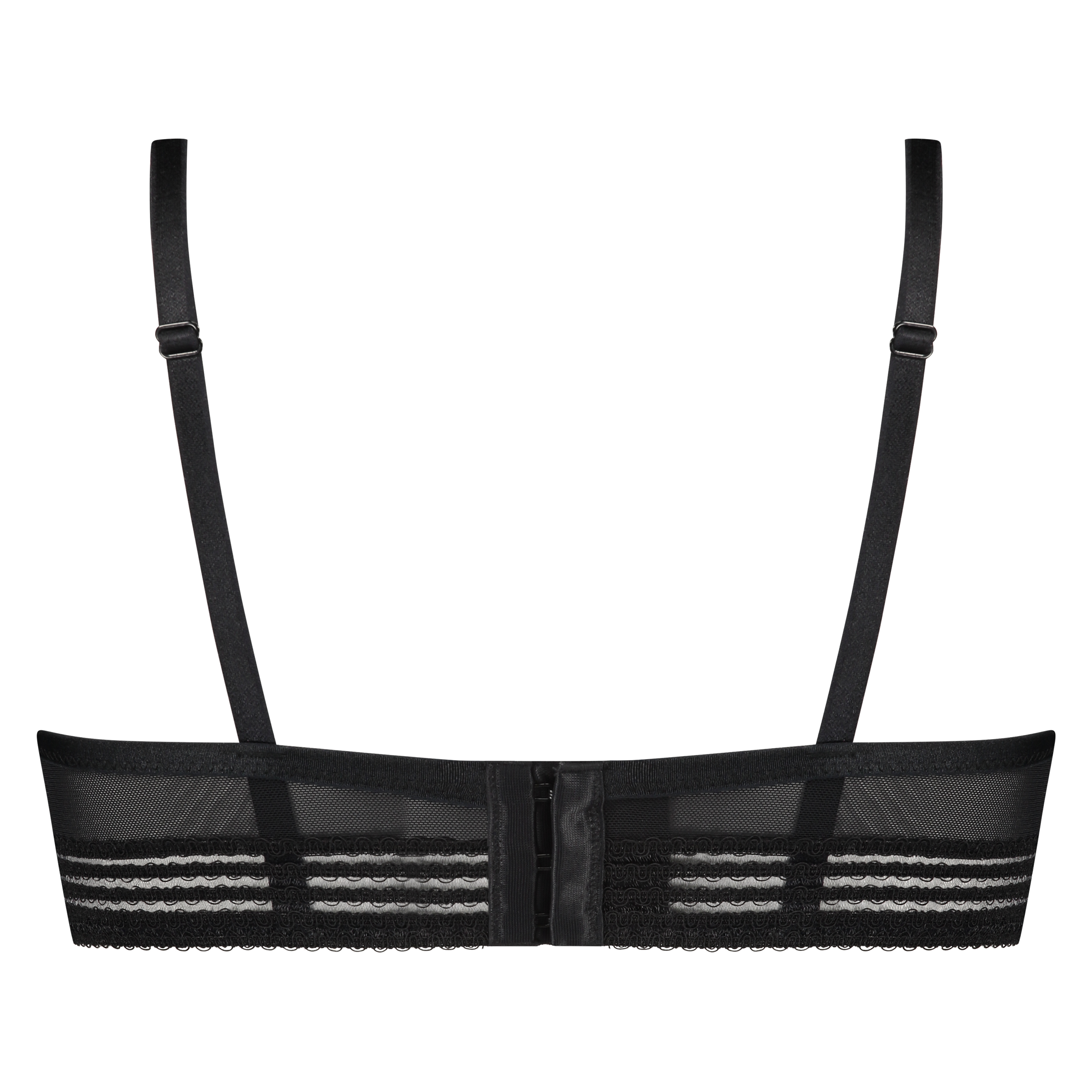 Eden uf&ocirc;ret BH med b&oslash;yle, Svart, main
