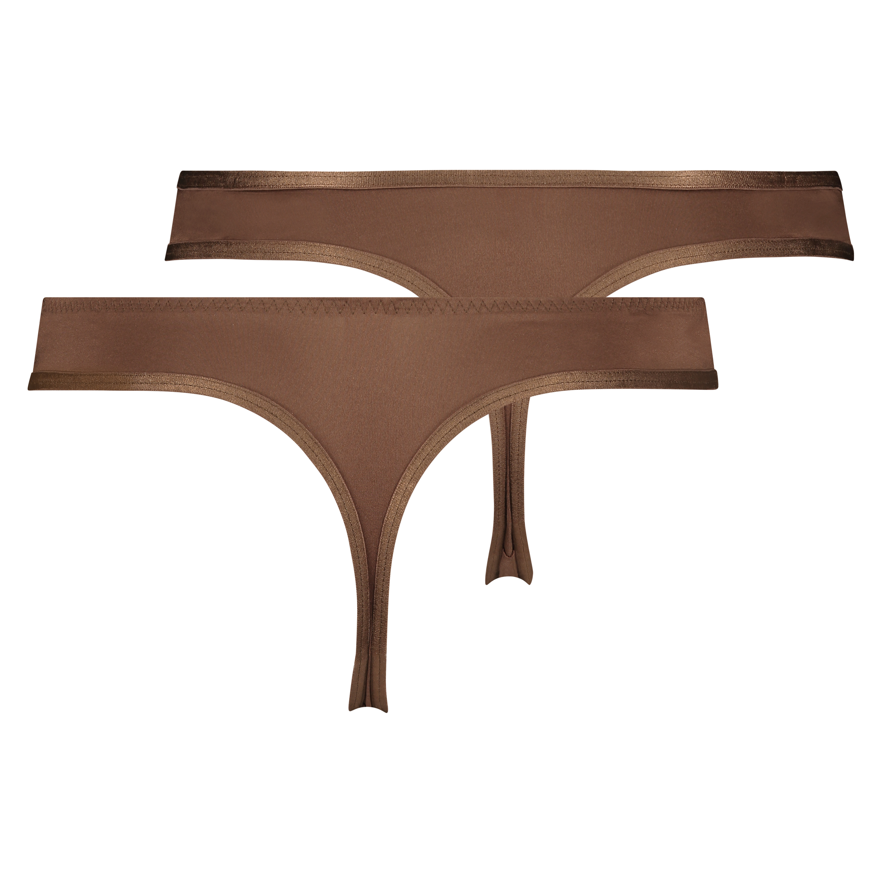 2 Angie stringtruser, Brun, main