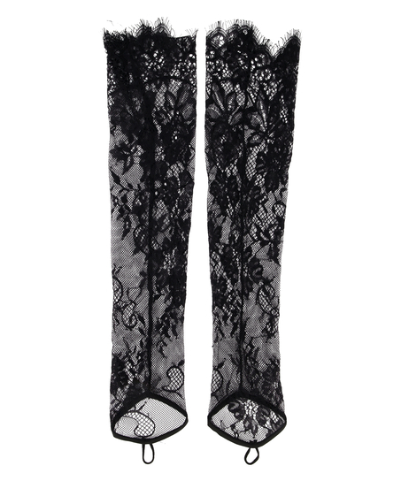 Blondehansker, Svart