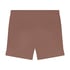 Essential shorts i jerseystoff, Brun