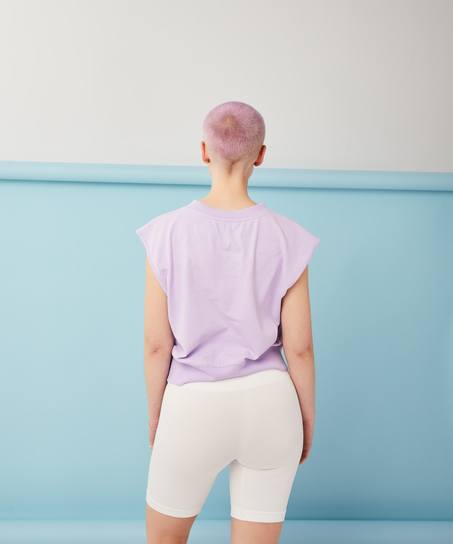 Spill The Tea t-shirt, Blå