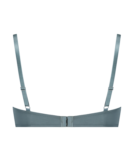 Vattert bh med b&oslash;yle Plunge, Bl&aring;