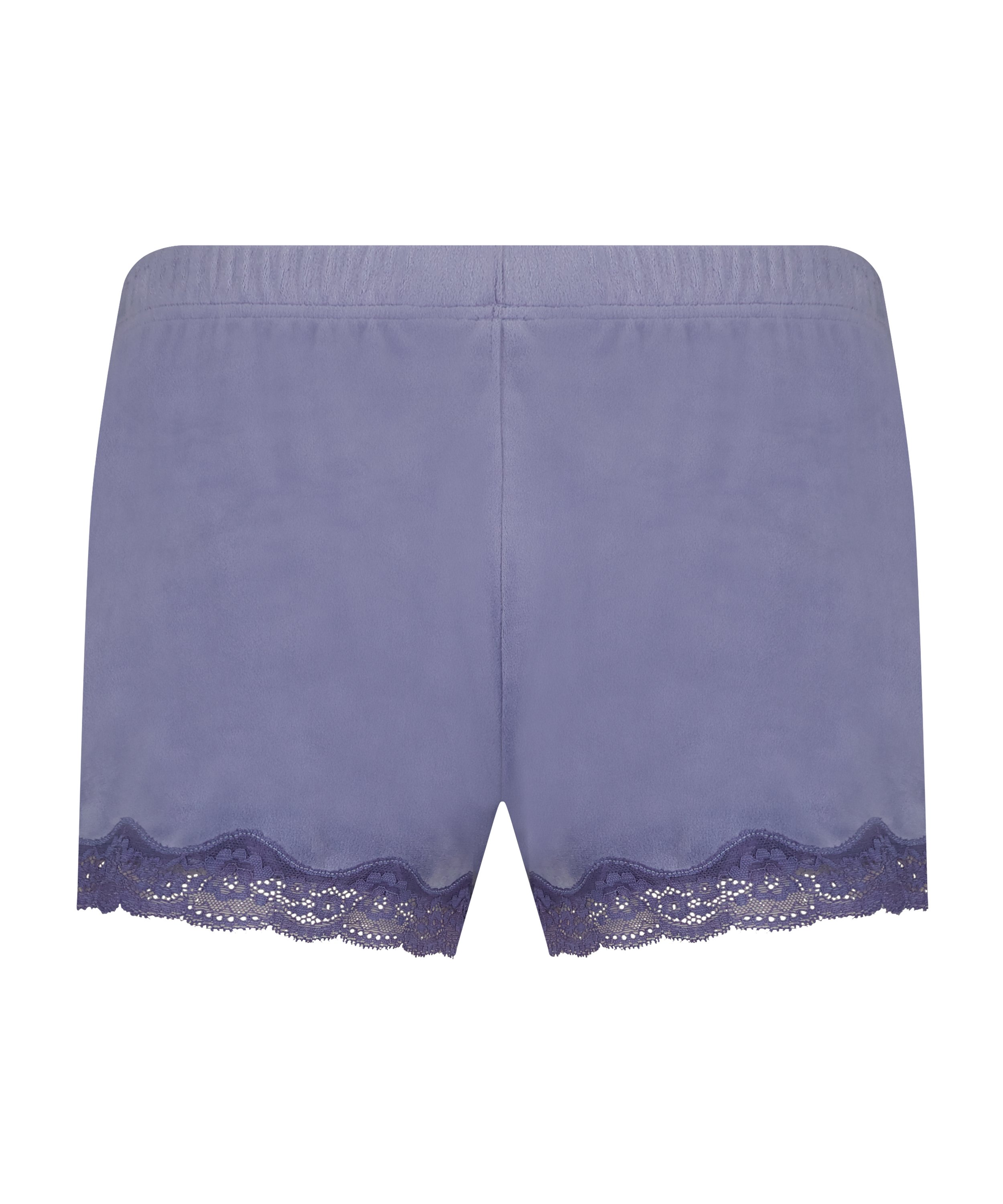 Velvet lace shorts, Lilla, main