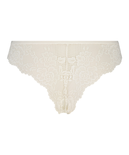 Brasiliansk truse Bianca, Hvit