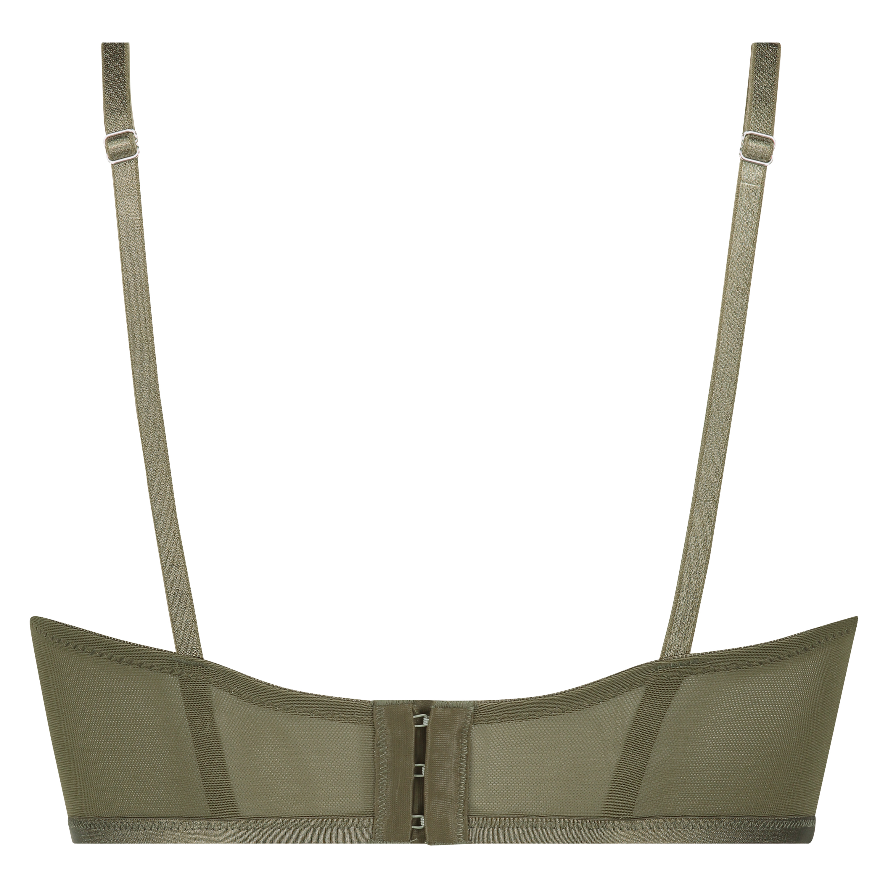 Lilliana uforet longline-BH med b&oslash;yle, Gr&oslash;nn, main