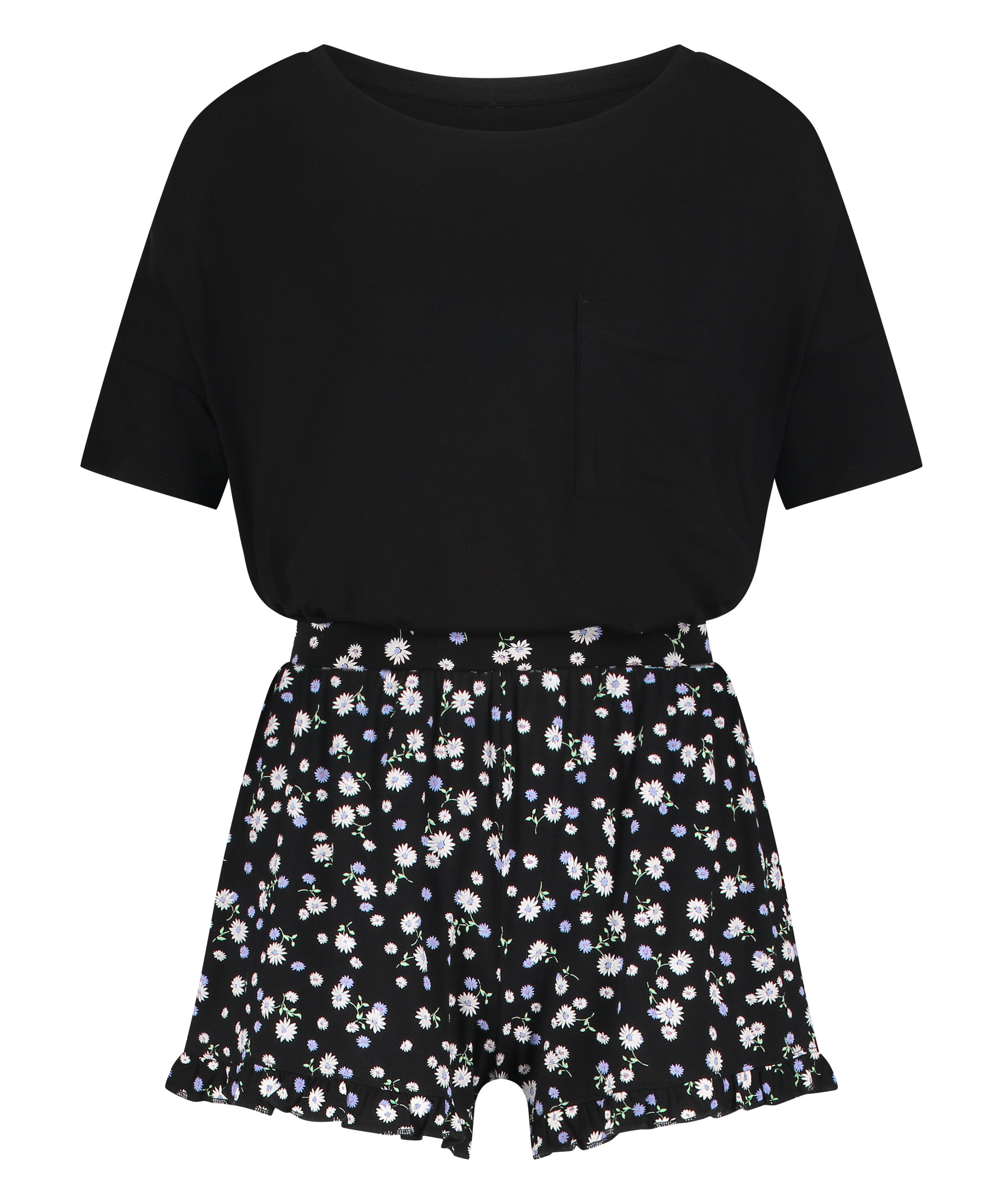 Pyjamasett, Svart, main