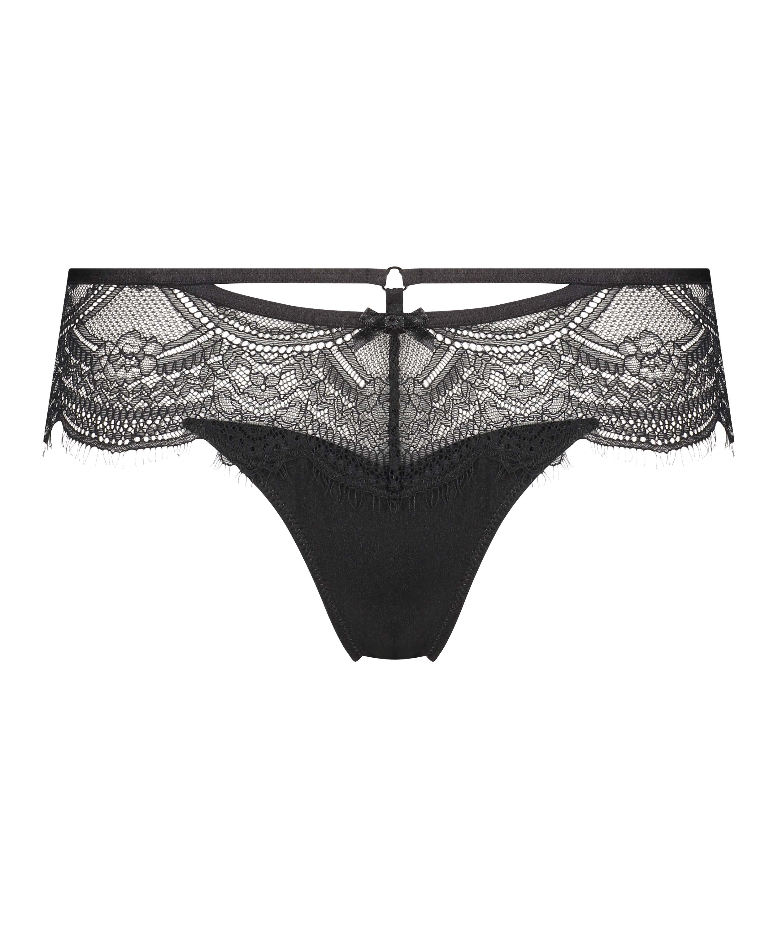 Nathalie boxerstring, Svart, main