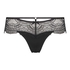 Nathalie boxerstring, Svart