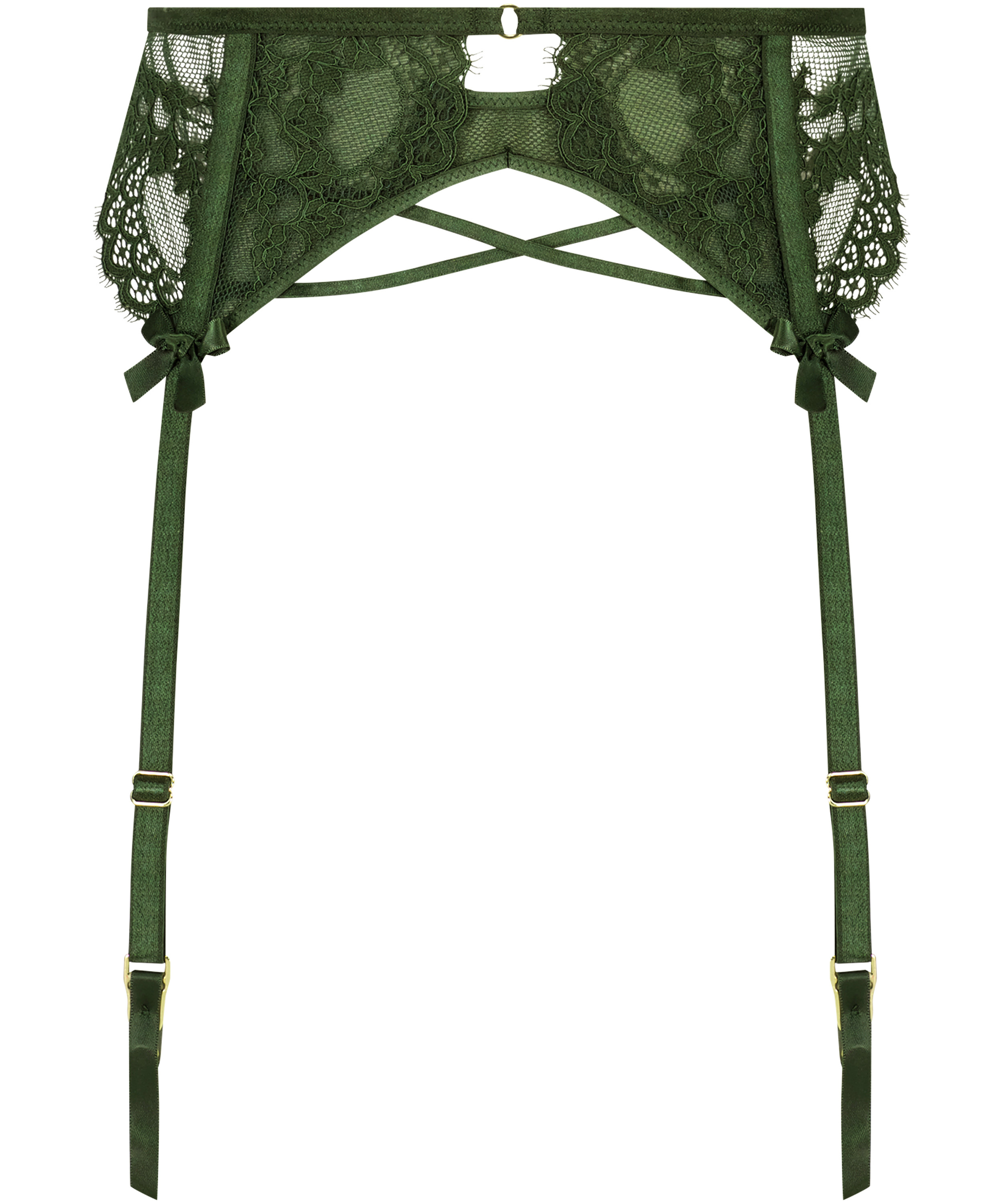 Miley strømpeholder, Grønn, main