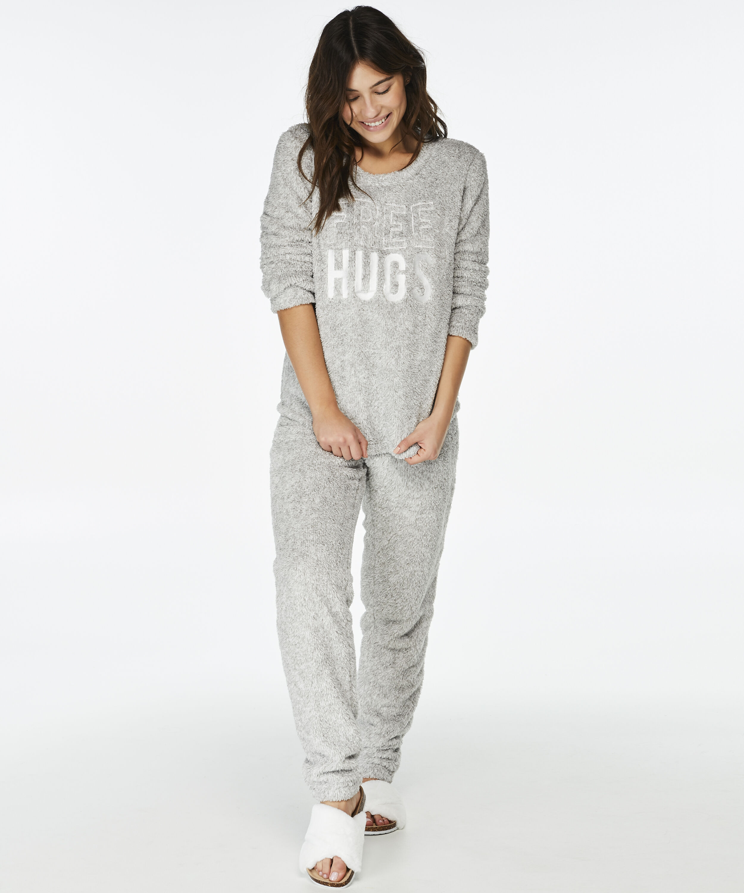 PJ Fleece Fairisle, Gr&aring;