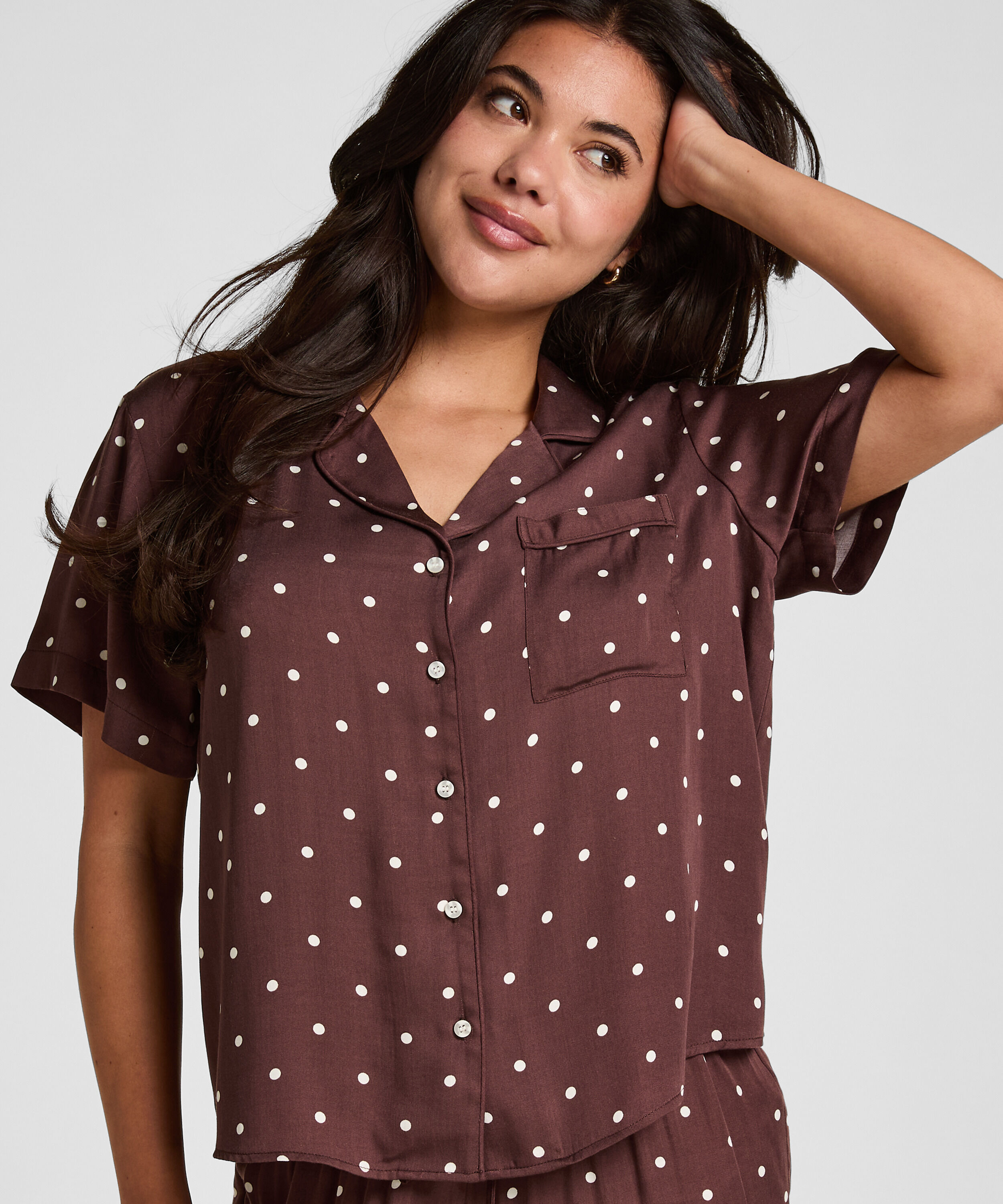 Pyjamasjakke Satin