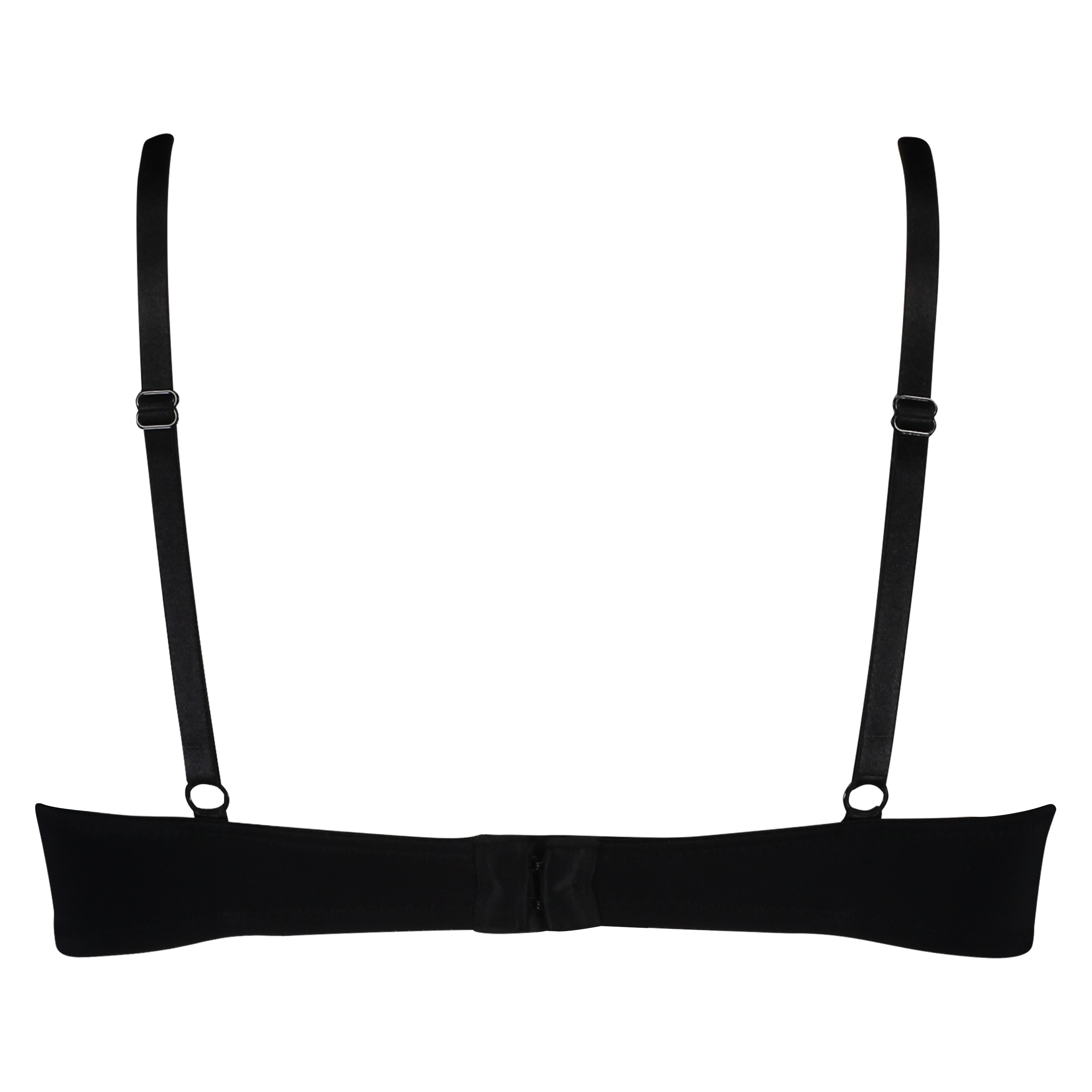 Vattert bh med b&oslash;yle Plunge, Svart, main