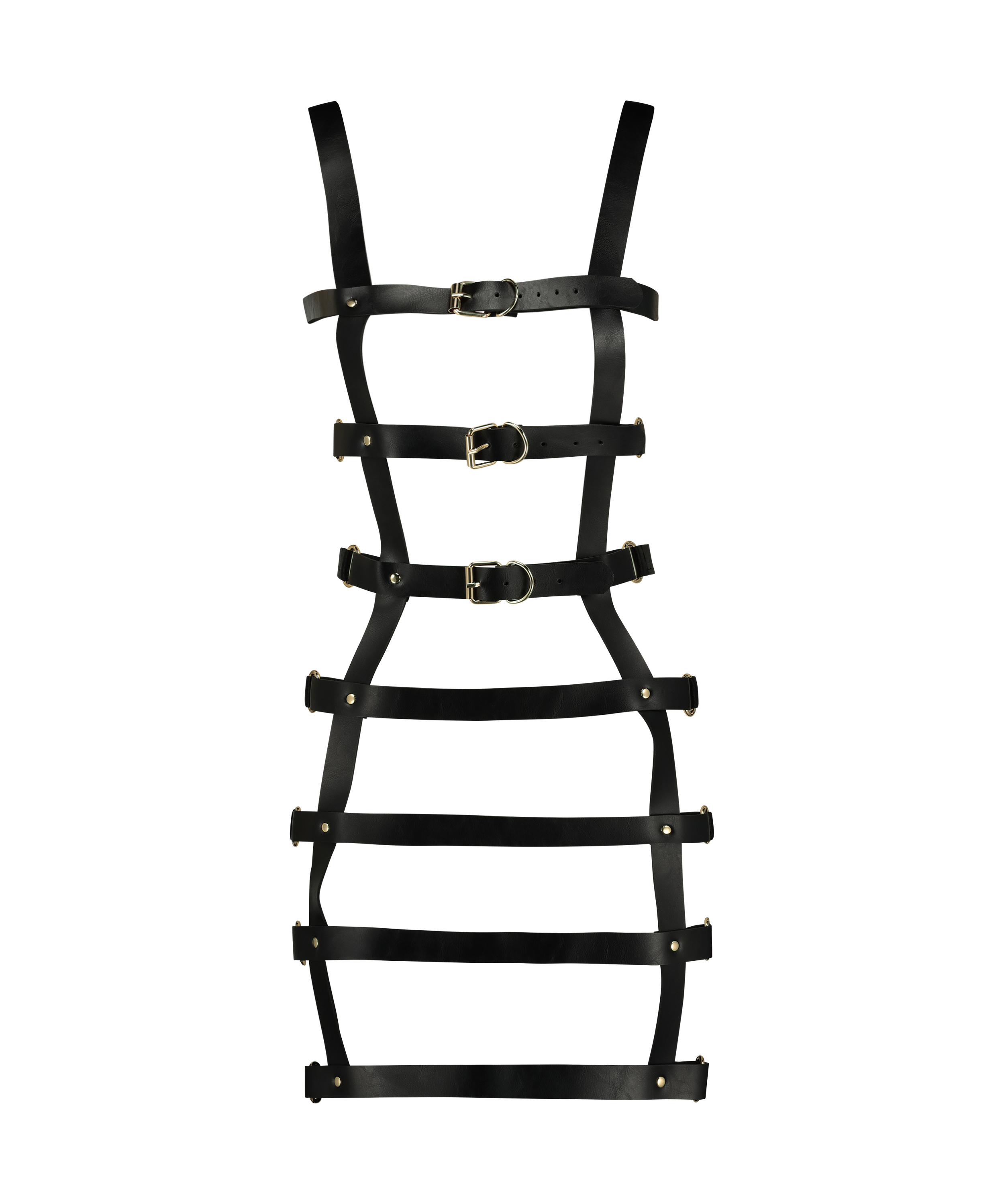 Private strappy selet&oslash;ykjole, Svart, main