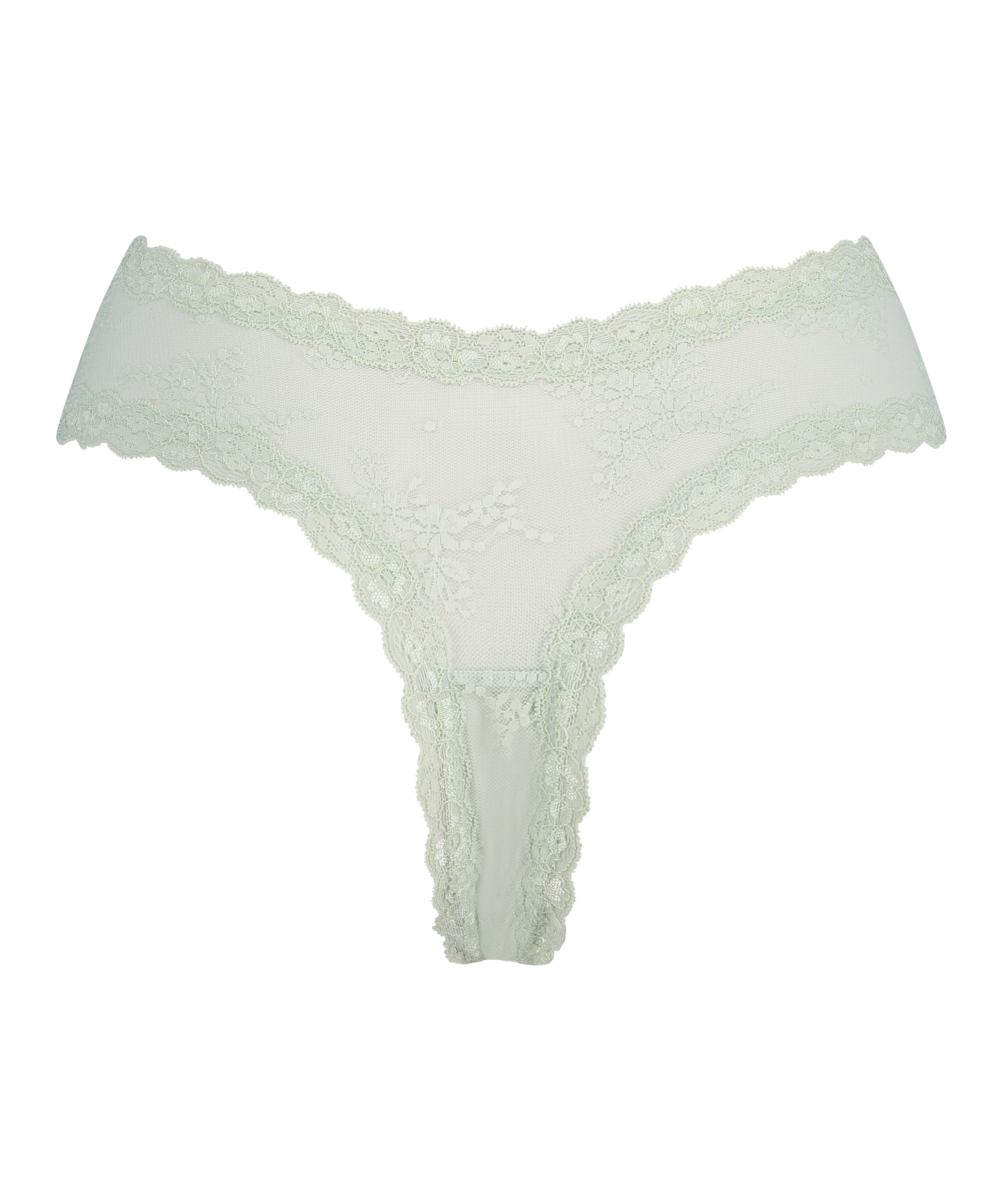 Brasiliansk truse V-shape Mesh, Beige, main