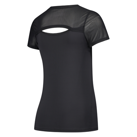 HKMX Open Back Sports Shirt, Svart