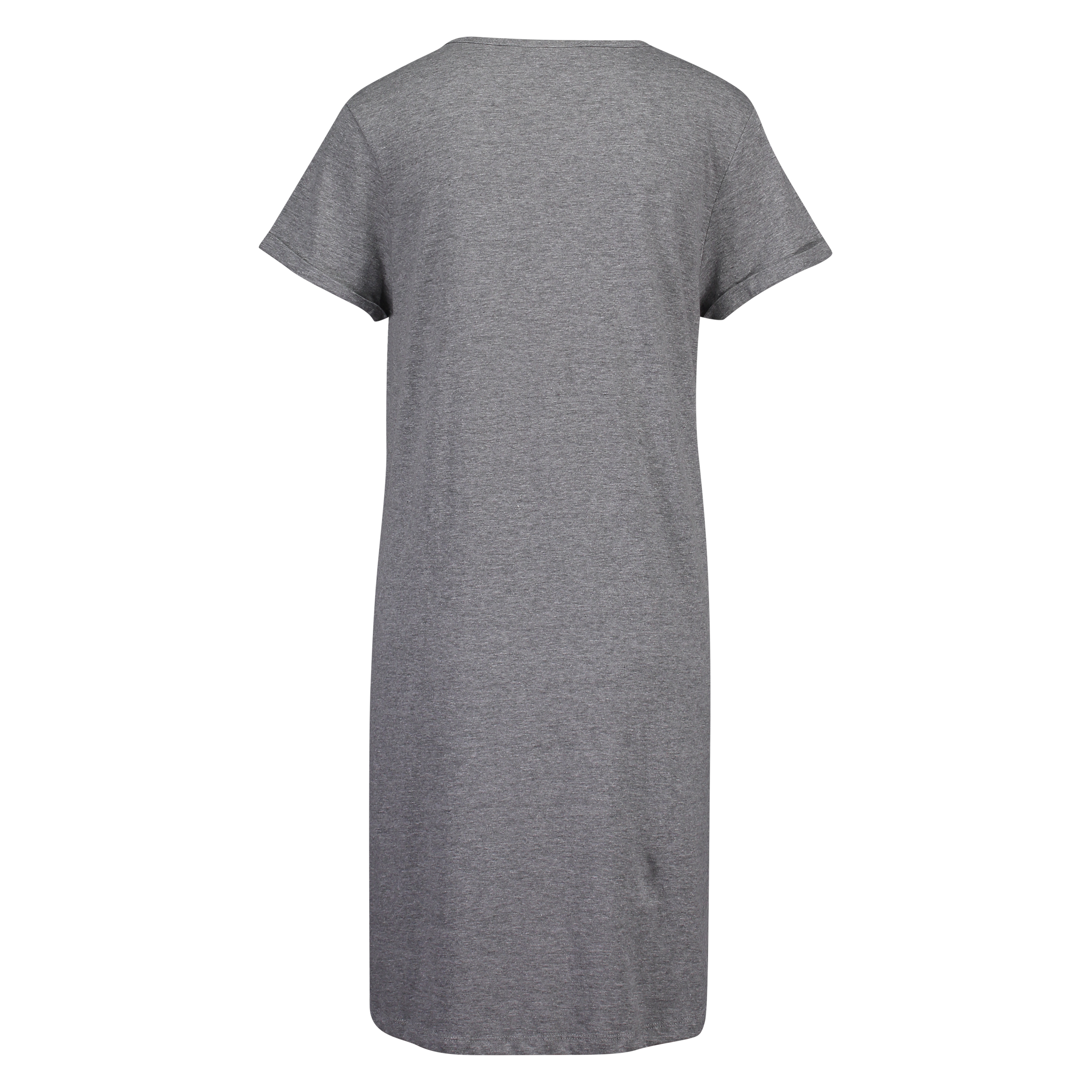Nightshirt V-neck, Gr&aring;, main
