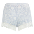 Pysjamashorts Jersey Lace, Blå
