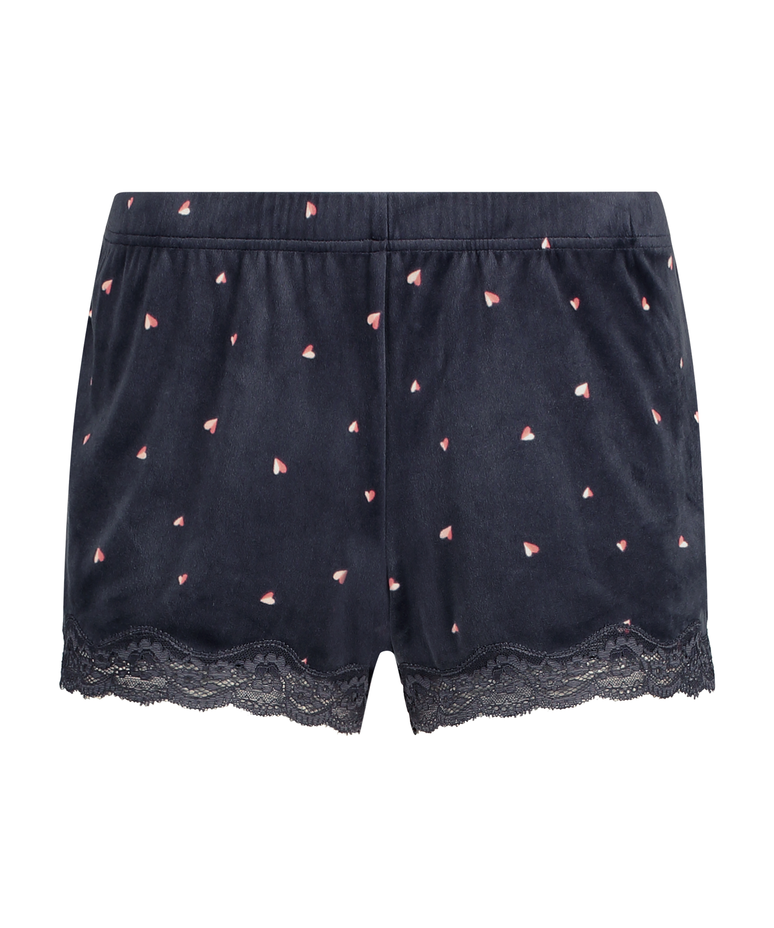 Velvet hearts shorts, Gr&aring;, main