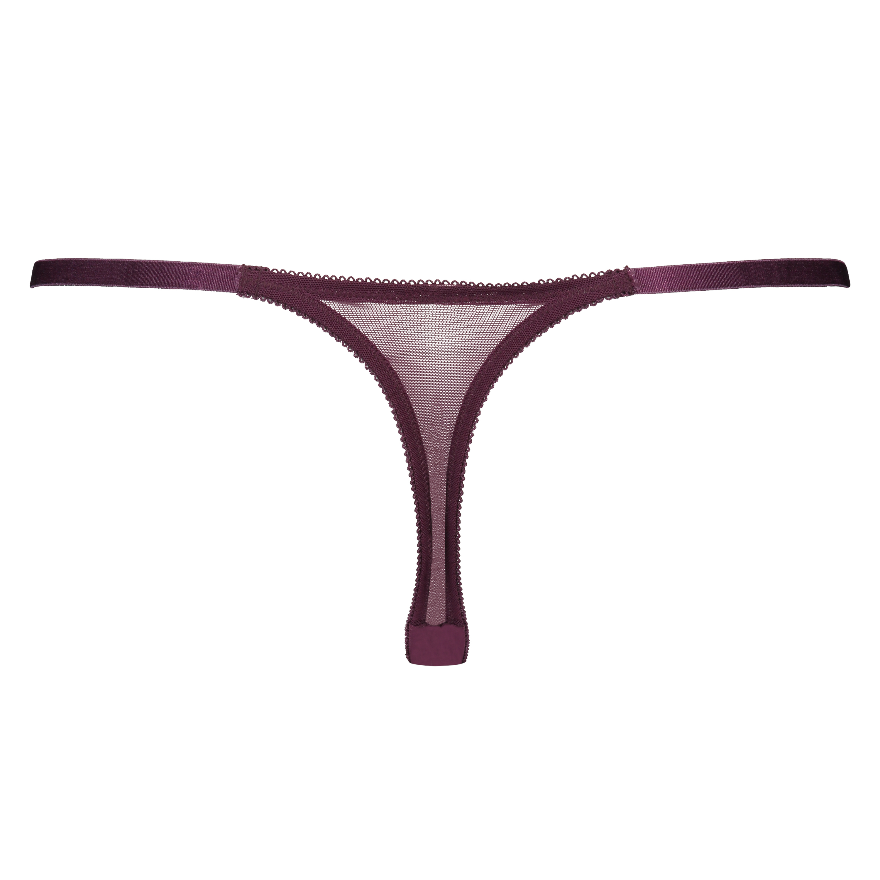 Thong Embroidered, Lilla, main