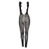 Private catsuit-tights, Svart