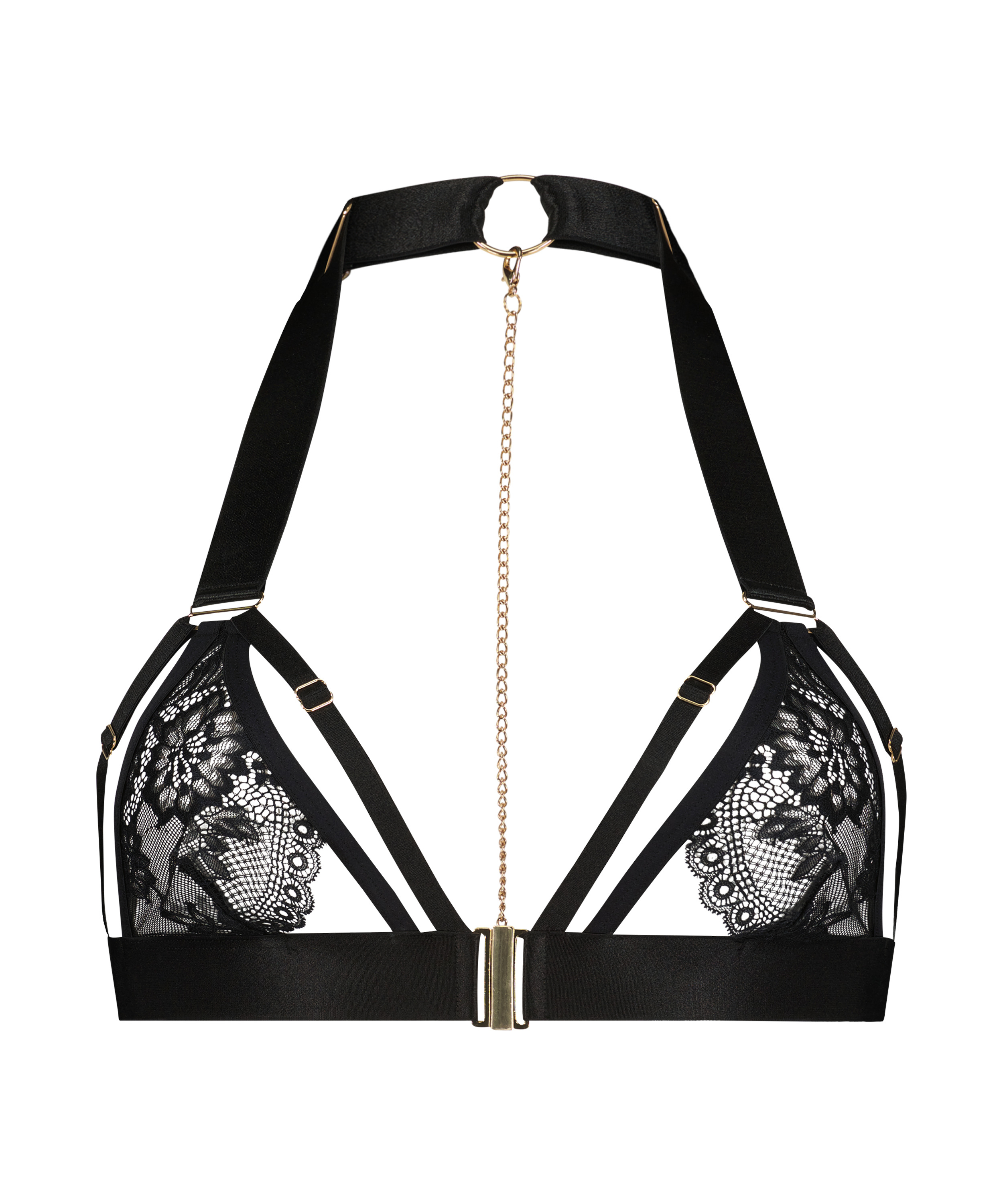 Clementine Bralette, Svart, main