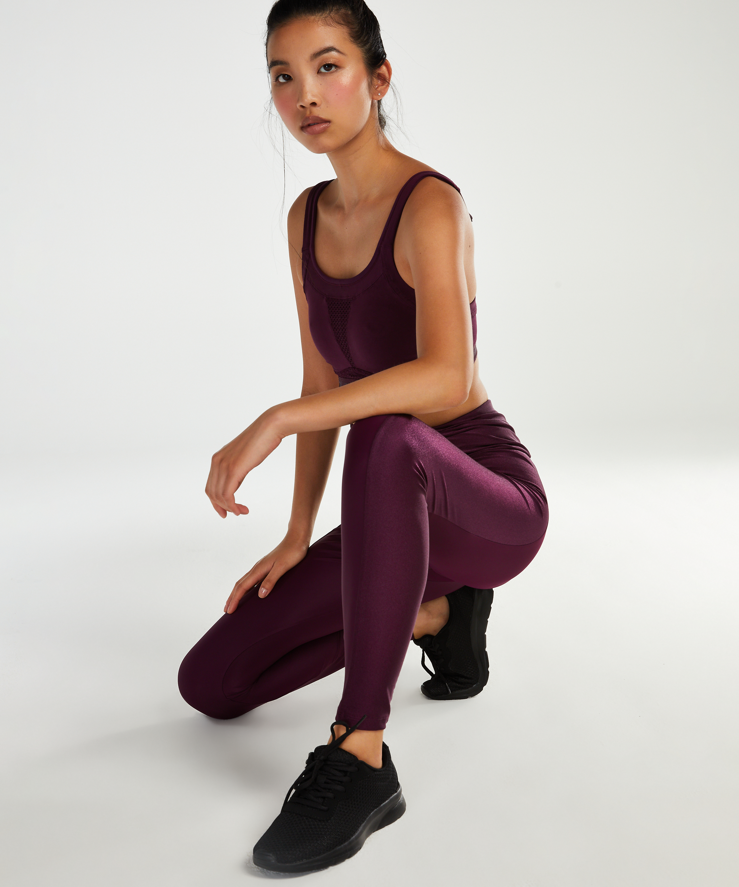 HKMX The Elite 2 nivå 3 sports-BH, Lilla, main