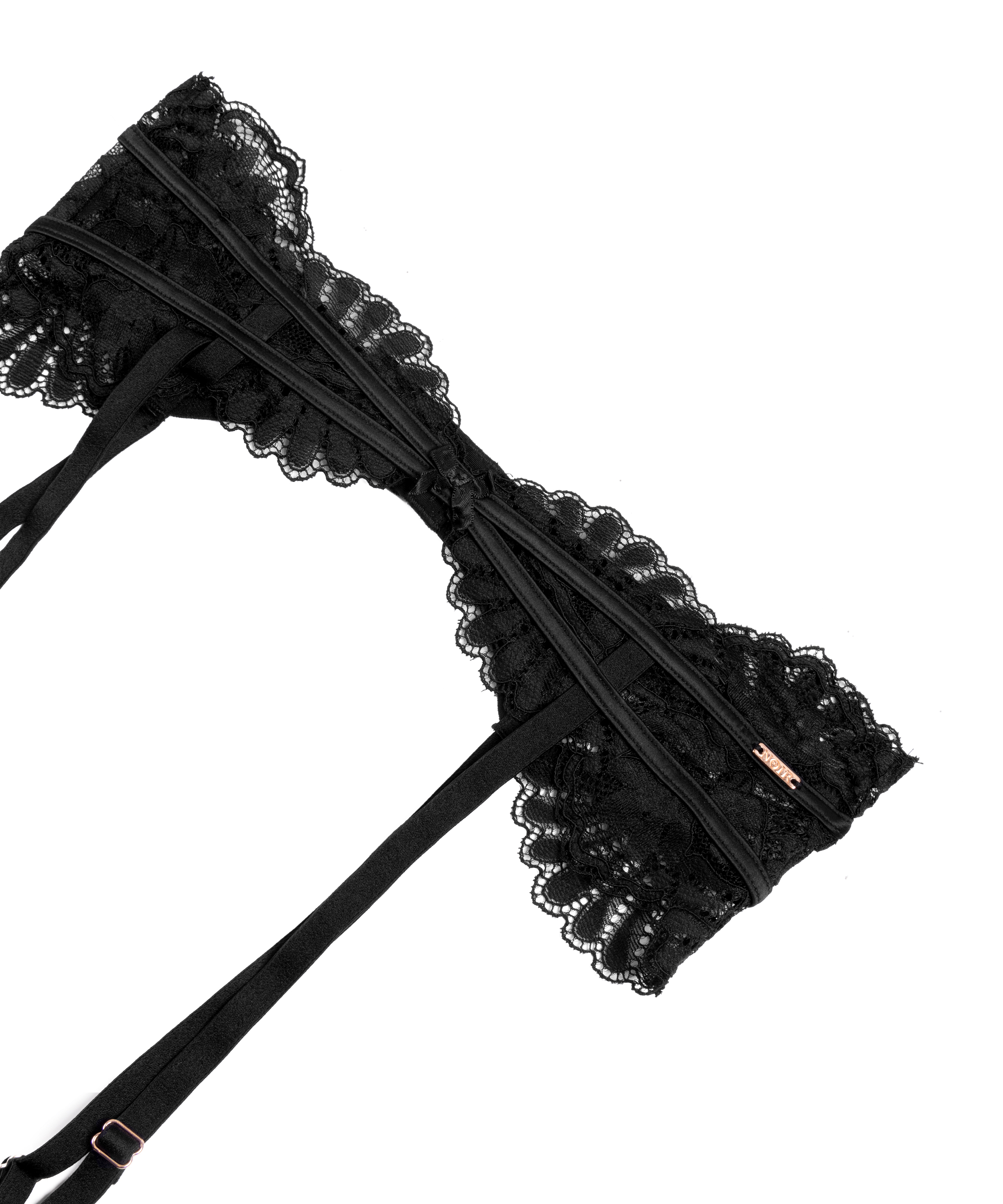 Poppy suspenders, Svart, main