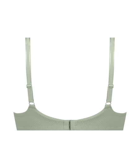 Vattert bh uten bøyle Lola, Grønn