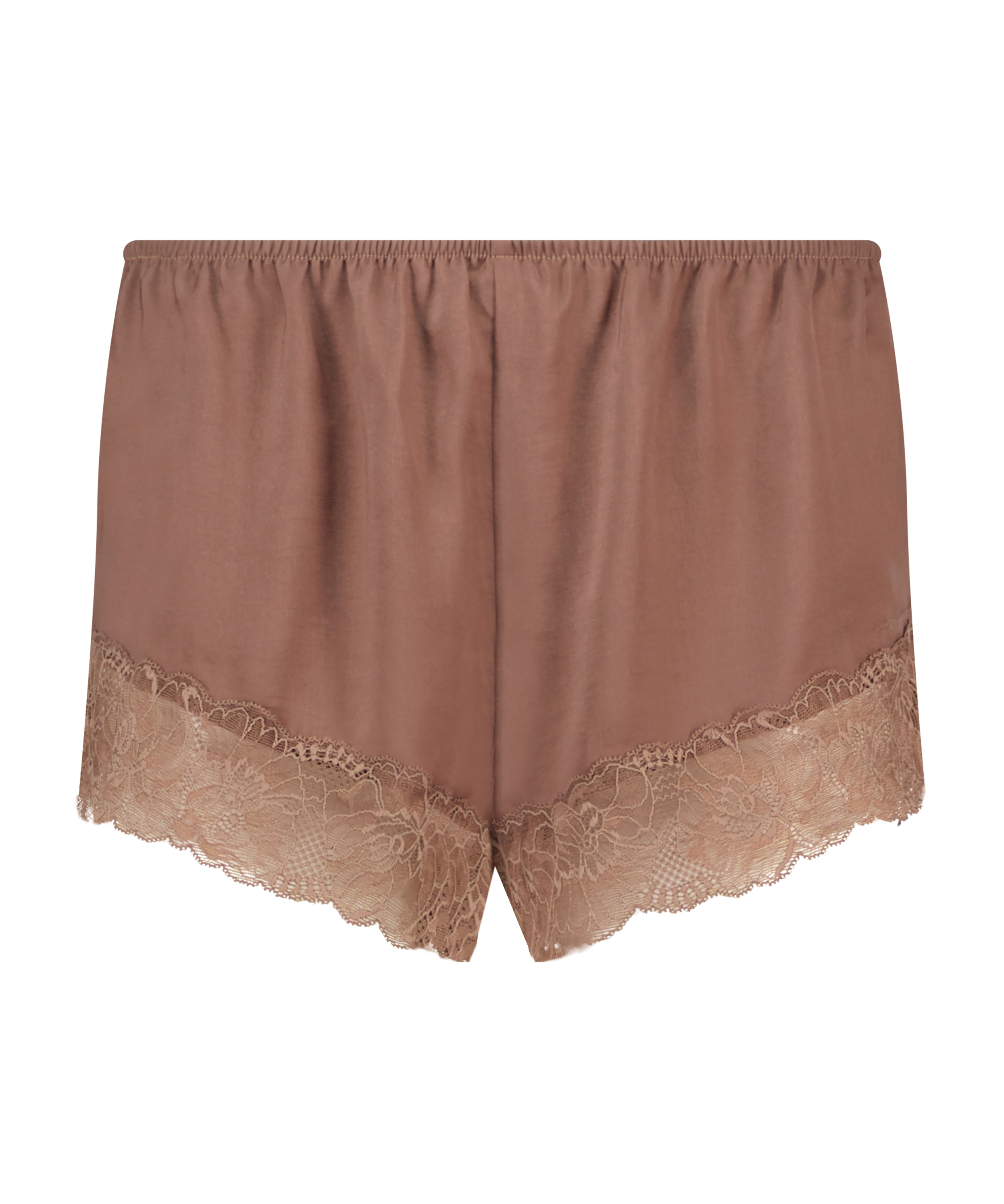 Short Satin, Brun, main