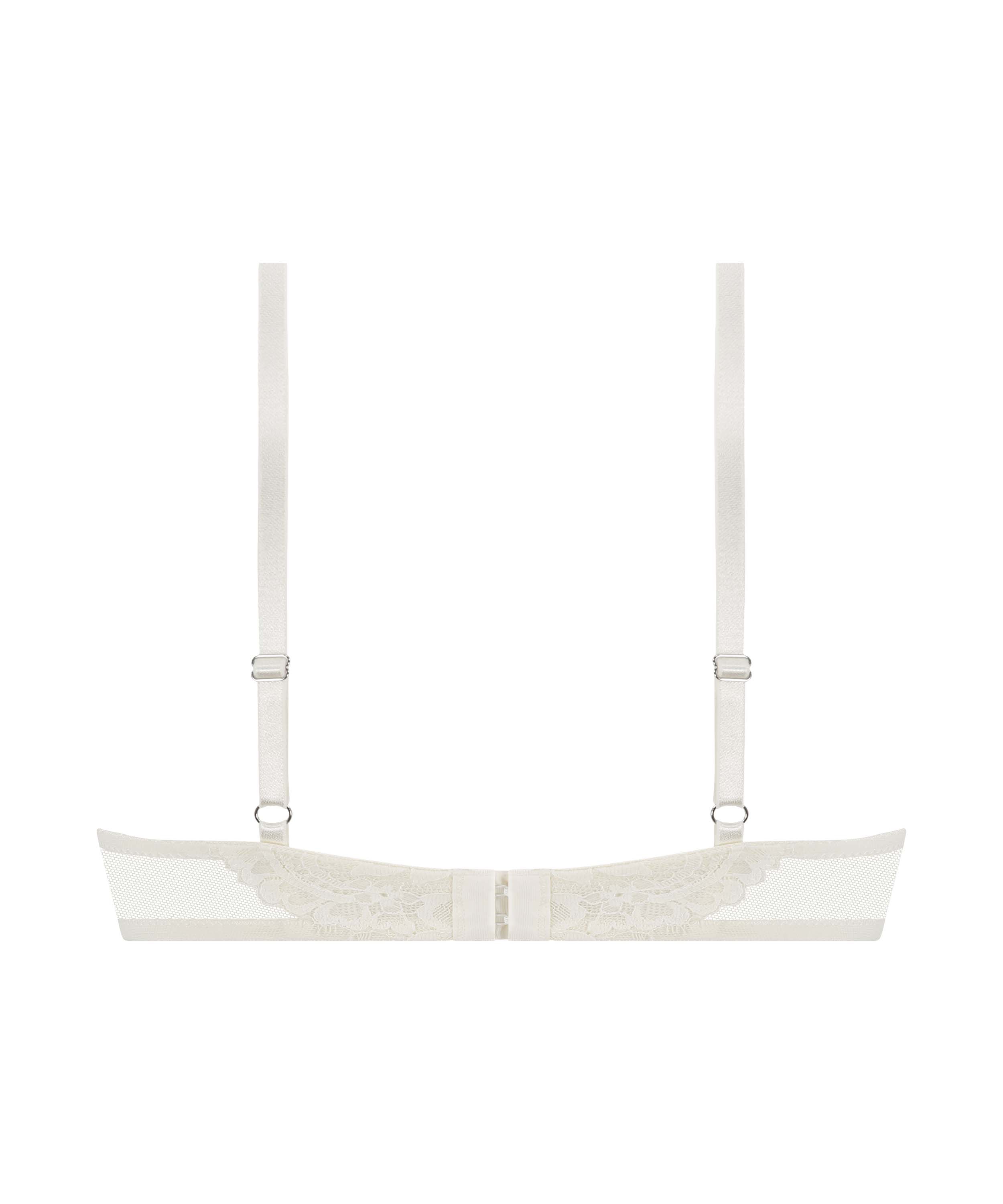 Foret maksimerende BH med bøyle Harmony, Hvit, main