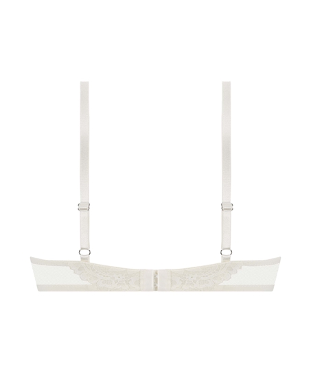 Foret maksimerende BH med bøyle Harmony, Hvit